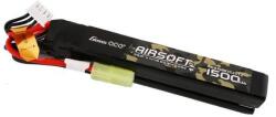 Gens ace 25C 1500mAh 3S1P 11.1V Nunchuck 2X Airsoft Gun Lipo Battery with mini Tamiya Plug (GEA15003S25T2) - kontaktor