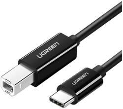 UGREEN US241 Nyomtatókábel USB-C 2.0 és USB-B, 1 m (fekete)