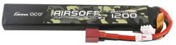 Gens ace 25C 1200mAh 2S1P 7.4V Airsoft Gun Lipo Battery with T Plug (GEA12002S25D) - kontaktor