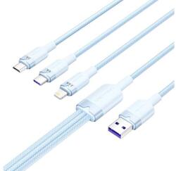 Vention USB 2.0 A-3-in-1 6A kábel Vention CTRLG 1.5M (kék)