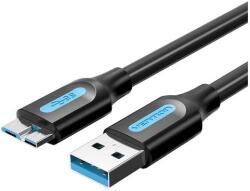 Vention USB 3.0 A to Micro-B cable Vention COPBG 2A 1.5m Black PVC