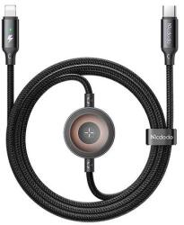 Mcdodo CA-5680 2 az 1-ben USB-C Lightning kábel + Apple Watch töltő, 36W, 1.5m
