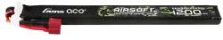 Gens ace 25C 1200mAh 3S1P 11.1V Airsoft Gun Lipo Battery with T Plug Long size (GEA12003S25DL) - kontaktor