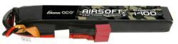 Gens ace 25C 1400mAh 2S1P 7.4V Airsoft Gun Lipo Battery with T Plug (GEA14002S25D) - kontaktor