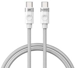 ORICO 60W USB-C USB-C töltőkábel (fehér)
