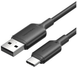 Vention USB 2.0 A - USB-C 3A kábel Vention CTQBH 2M (fekete)