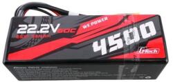 Gens ace G-Tech 4500mAh 6S1P 22.2V 60C HardCase RC car Lipo Battery 14# (GEA456S60X9GT) - kontaktor