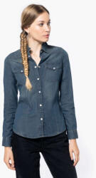 Kariban HOSSZÚ UJJÚ FARMER NŐI ING-XXL (ka518-R)