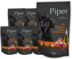 Dolina Noteci Adult Pepper with Chicken Hearts and Brown Rice 5x500 g