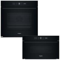 Whirlpool WOI5S8PM1SBA Beépíthető sütő + Whirlpool WMD54MB Beépíthető mikrohullámú sütő, fekete