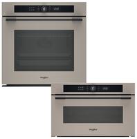 Whirlpool WOI5S8PM2SEA Beépíthető sütő + Whirlpool WMD54MBG Beépíthető mikrohullámú sütő, szatén