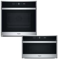 Whirlpool WOI4S8CM1SXA Beépíthető sütő + Whirlpool WMD44MX Beépíthető mikrohullámú sütő
