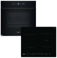 Whirlpool WOI5S8PM1SBA Beépíthető sütő + Whirlpool WB S2560 NE Beépíthető indukciós főzőlap, fekete