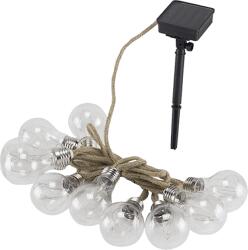 Beper Napelemes kerti lámpa kötélen, 10db LED (P207ILO500) (P207ILO500)