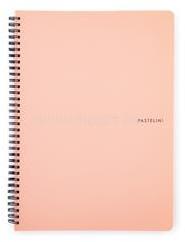 KARTON P+P Pastelini Apricot A5 60 lapos vonalas spirálfüzet (8-800) (8-800)
