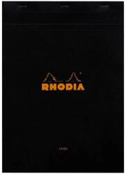 Rhodia Caiet Rhodia 80 file A4 Negru (CAI312Dictando)