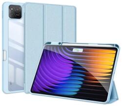 Dux Ducis Toby Trifold mappa tok légpárnás sarok közepesen ütésálló érintőceruza tartó átlátszó hátlap Xiaomi Pad 7 (11.2) / Pad 7 Pro (11.2) kék (RS168770)