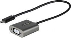 StarTech USB 2.0 Type C VGA/D-Sub Átalakító Szürke 30cm CDP2VGAEC (CDP2VGAEC)