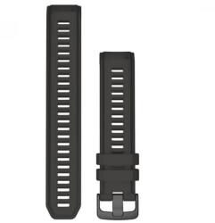 Garmin Instinct 2 óraszíj 22mm grafit szilikon (010-13105-00)