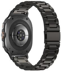 MYBANDZ Klasszikus fém óraszíj Samsung Galaxy Watch Ultra fekete (65043)