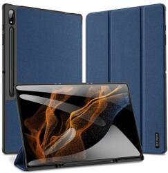 Dux Ducis Domo Trifold mappa tok S Pen tartóval Samsung Galaxy Tab S6 Lite 10.4 / Tab S6 Lite 10.4 (2022) sötétkék
