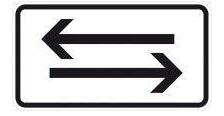  Indicator sens dublu, 231x420x2mm, calitate RA2 [4251783606583] (4251783606583)