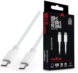  USB 2.0 Type C Összekötő Fehér 2m TF-0180 (TF-0180)