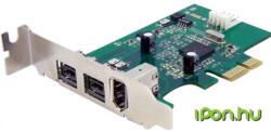 StarTech PEX1394B3LP 3 Port 2b 1a FireWire Card Adapter (PEX1394B3LP)