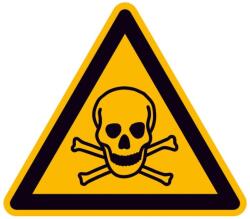  Indicator de avertizare folie SL 200mm, substante toxice [4044589020895] (4044589020895)