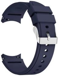 MYBANDZ Szilikon óraszíj Galaxy Watch 4-5 20mm éjkék-rés nélkül (40181)