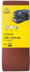 Klingspor Banda abraziva slefuire Klingspor LS 309 XH, 100x610mm, G120, 3 bucati (7084) - bricolaj-mag