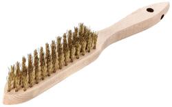 LESSMANN - Perie manuala de sarma din alama ondulata 0.35mm 5 randuri [107651] (107651)