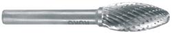 RUKO - Freza cu carbura tungsten flacara ovala 10mm [116219] (116219) - bricolaj-mag