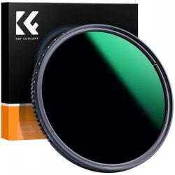 K-f Concept KV36 Slim Variable/Fader NDX ND8-ND2000 zöld bevonatú szűrő 43mm (KF01.1351)
