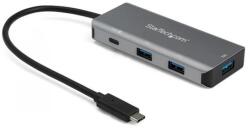 StarTech 4-Port USB-C Hub with Power Delivery - 10Gbps - 3x USB-A and 1x USB-C (HB31C3A1CPD3)
