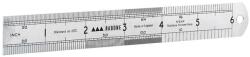 STANLEY - Rigla metalica metric/inch 150mm - 6inch [0-35-400] (0-35-400) - bricolaj-mag