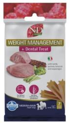 N&D Quinoa Dog Jutalomfalat Weight Management Lamb Adult Med&max 100g - kutyakajas