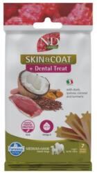 N&D Quinoa Dog Jutalomfalat Skin&coat Duck Adult Med&max 100g - kutyakajas