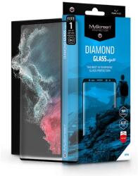 MyScreen Diamond Glass 3D képernyővédő Samsung Galaxy S22 Ultra 5G fekete (LA-2145)