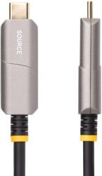 StarTech USB 3.1 Type C HDMI 2.0 Átalakító Fehér-Szürke 9.1m 145B-USBC-HDMI4K-AOC (145B-USBC-HDMI4K-AOC)
