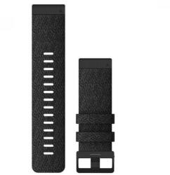 Garmin Fenix 6X óraszíj 26 mm fekete nylon fekete csat (QuickFit) (010-12864-07)