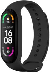 FIXED Elastic Silicone Strap for Xiaomi Band 7/ Mi Band 6/ Mi Band 5 fekete (FIXSSTB-989-BK)