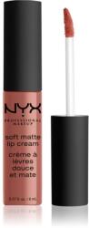 NYX Cosmetics Soft Matte Lip Cream matt folyékony állagú ajakrúzs árnyalat 59 San Diego 8 ml