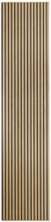 G21 zajcsökkentő akusztikus panel, 1.63m2, 270 x60.5 x2.1cm, természetes tölgy (APG21-27PD)