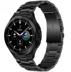 Tech-Protect Fém pótszíj Samsung Galaxy Watch 4 / 5 / 5 Pro / 6 (40 / 44 / 45mm) / Watch 4 Classic / 6 Classic (42 / 43 / 46mm) fekete (TS0440)