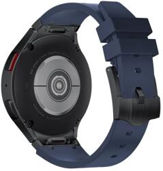 MYBANDZ Element szilikon óraszíj Samsung Galaxy Watch 4-5-6 20mm mélykék-fekete (532751)