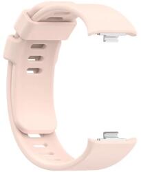 MYBANDZ Szilikon óraszíj Xiaomi Smart Band 8 Pro/Xiaomi Redmi Watch 4 púder (20136)