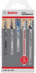 Bosch - Set mixt 15 panze multimaterial 4x T 144 DDP, 4x T 101 BF, 3x T 121 BFC, 3x T 345 XF, 3x T 367 XHM [2607011438] (2607011438) - bricolaj-mag