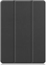 Wooze Trifold Pencil Smart Case mappa tok érintőceruza tartóval Samsung Galaxy Tab S9 FE Plus (12.4) fekete
