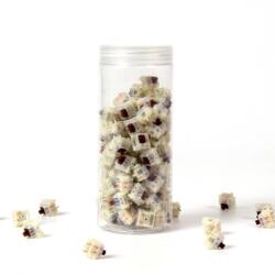 KEYCHRON Gateron Cap V2 Switch Set Milky-barna (110 db) (G33)